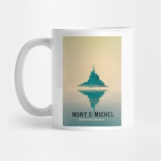 Mont St. Michel Normandy France. Mug